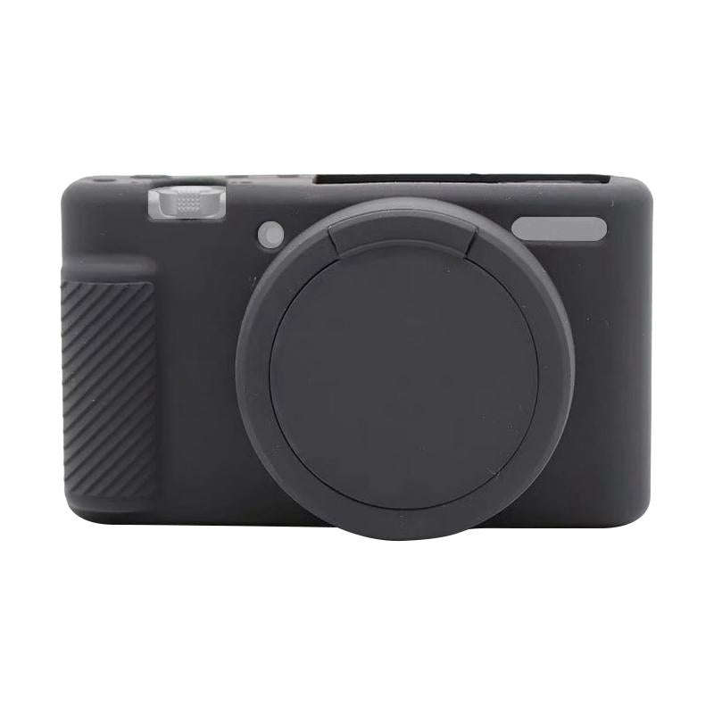 Soft Silicone Protective Case for Sony ZV-1 (Black)