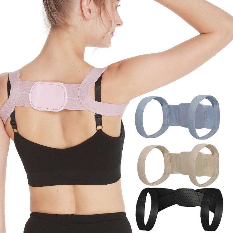 3 PCS Invisible Breathable Anti-hunchback Posture Correction Belt, Size: M(Black)