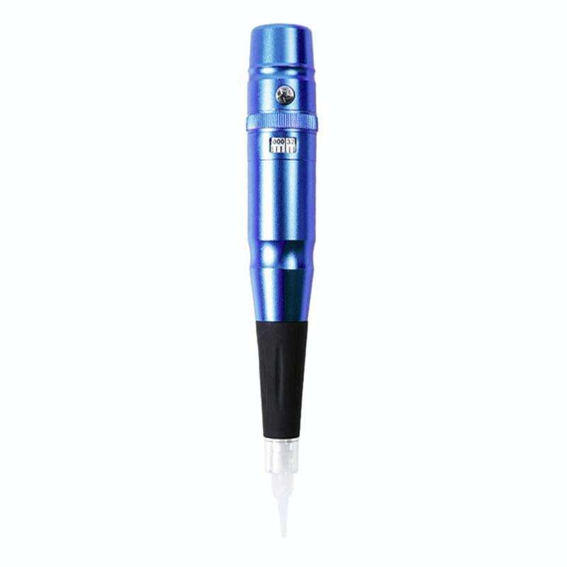 Semi-Permanent Tattoo Pen Apprentice Bleaching Lip Tattoo Eyebrow Instrument(Blue)