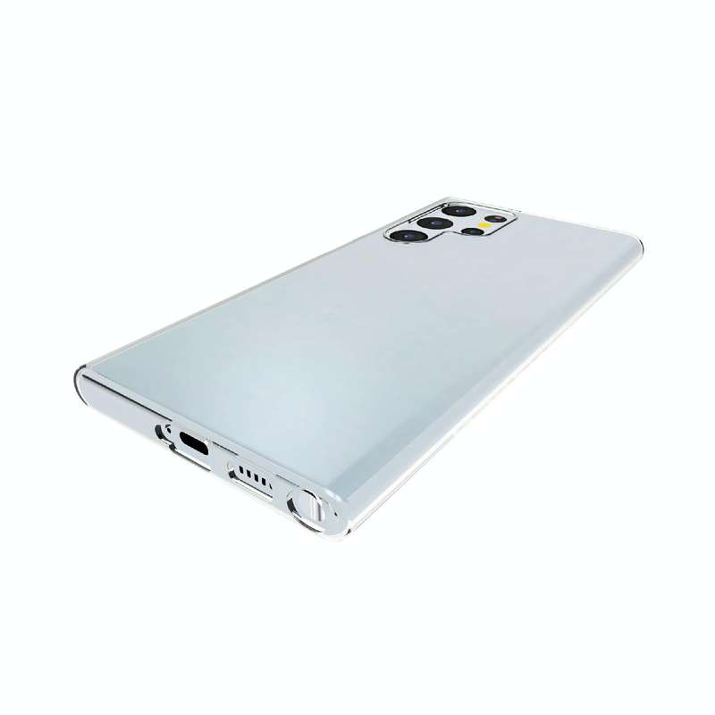For Samsung Galaxy S22 Ultra 5G Waterproof Texture TPU Phone Case(Transparent)