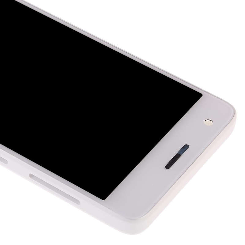 OEM LCD Screen for Lenovo ZUK Z2 Digitizer Full Assembly with Frame (White)
