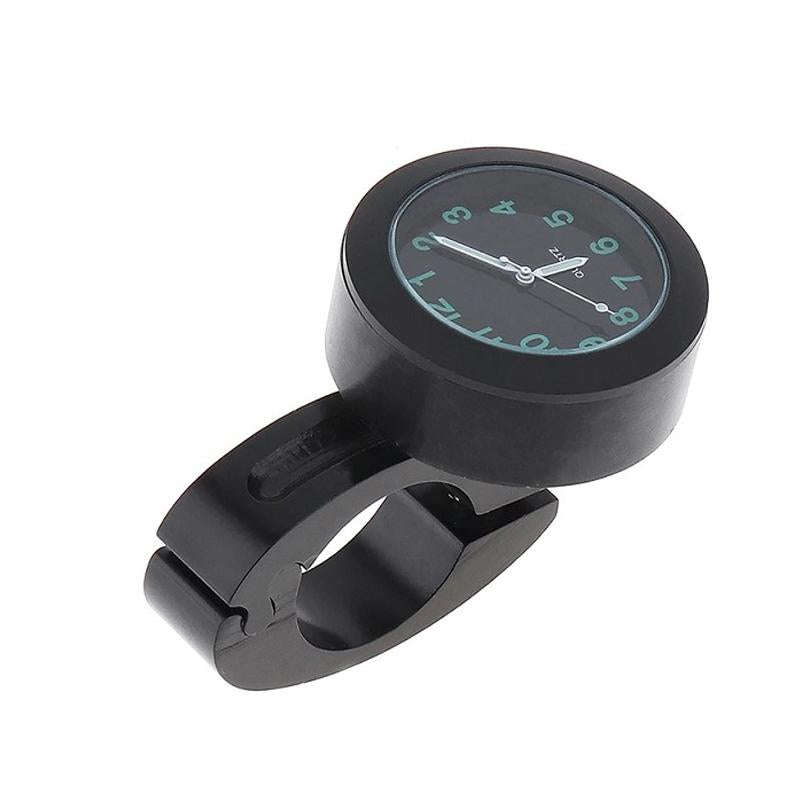 Motorcycle Bike Modified Handlebar Clock Watch(Black)