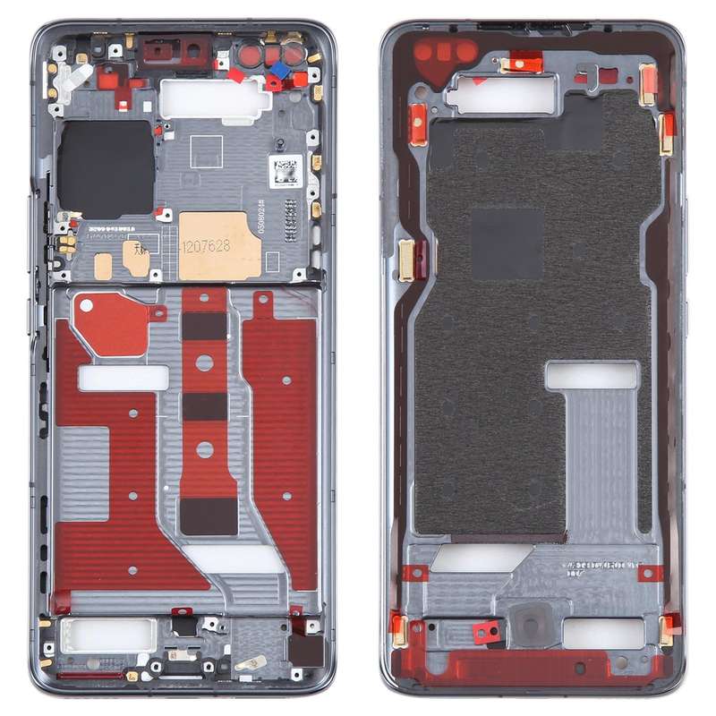For Honor Magic4 Pro Front Housing LCD Frame Bezel Plate(Black)