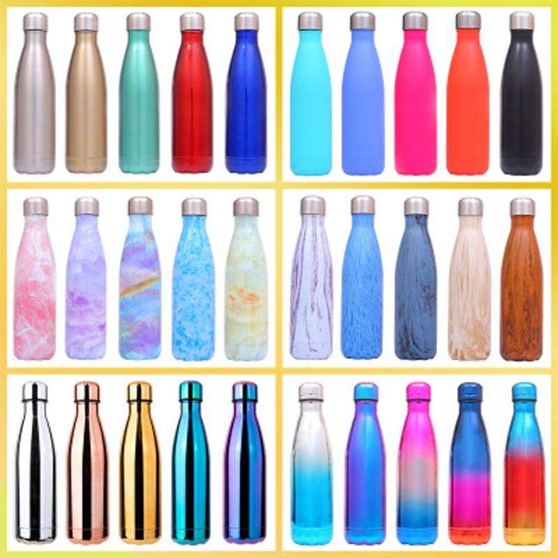 Thermal Cup Vacuum Flask Heat Water Bottle Portable Stainless Steel Sports Kettle, Capacity:500ml...