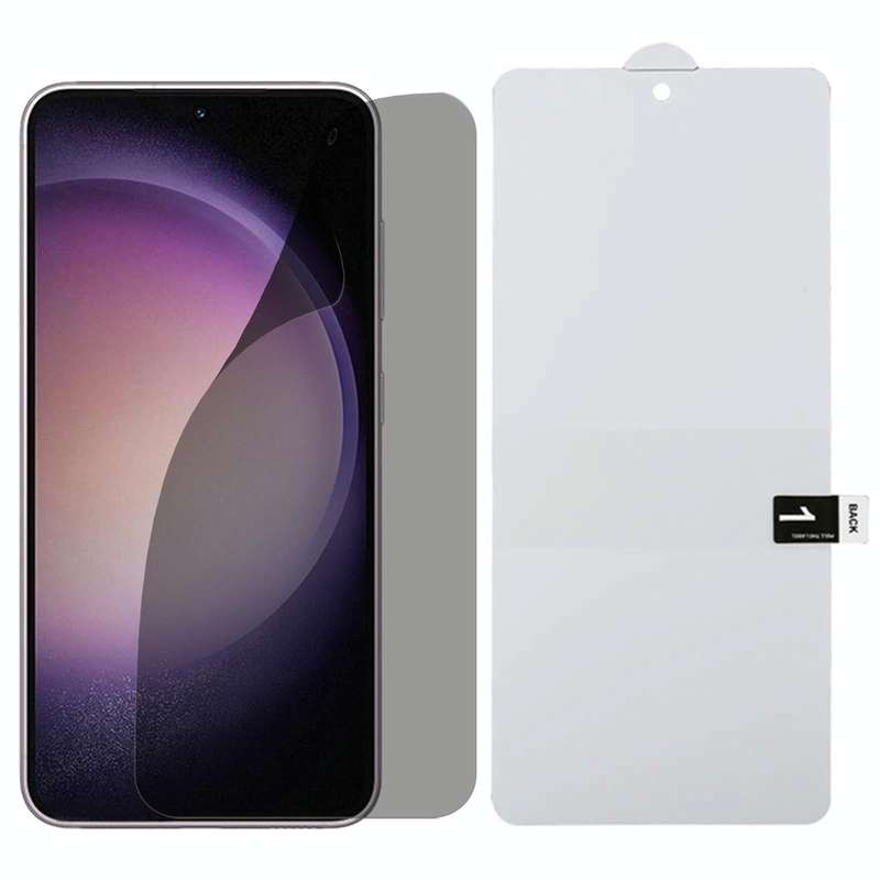 For Samsung Galaxy S23 5G Full Cover Anti-spy Screen Protector Explosion-proof Hydrogel Film Supp...