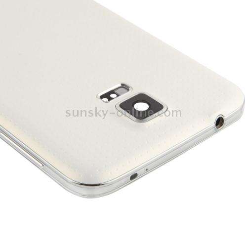 For Galaxy S5 / G900 Original LCD Middle Board (Dual Card Version) with Button Cable & Back Cover...