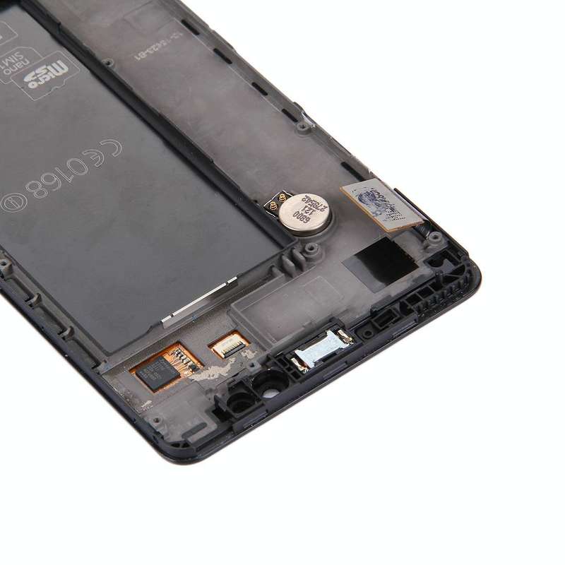 LCD Screen and Digitizer Full Assembly with Frame For Microsoft Lumia 950 (Black)