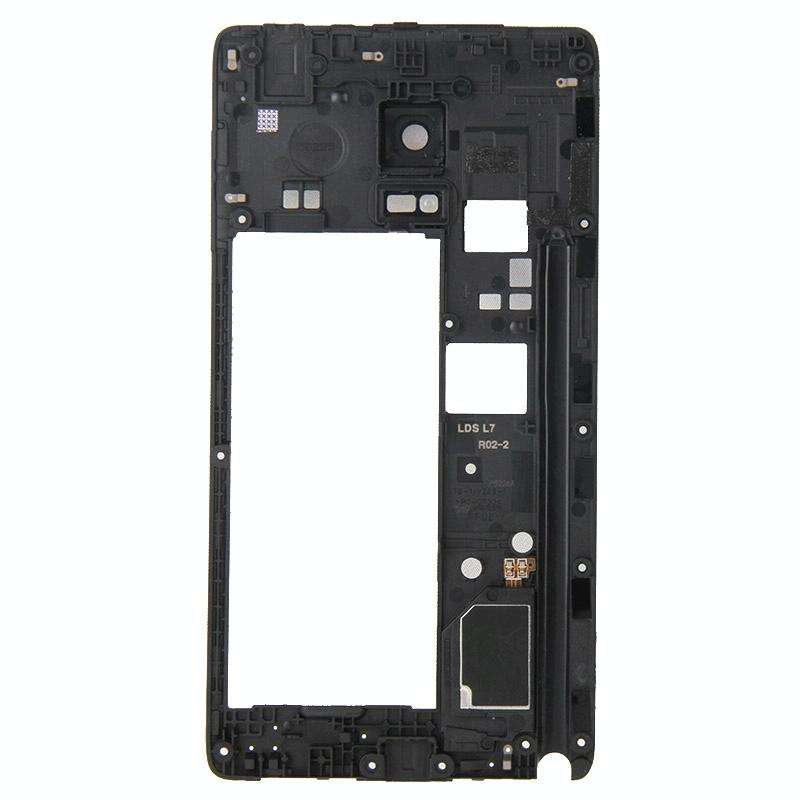 For Galaxy Note Edge / N915 Middle Frame Bezel / Rear Housing  (White)