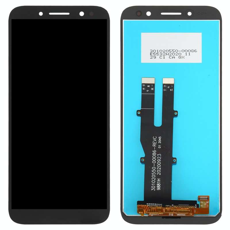 LCD Screen and Digitizer Full Assembly for Nokia C1 Plus TA-1312(Black)