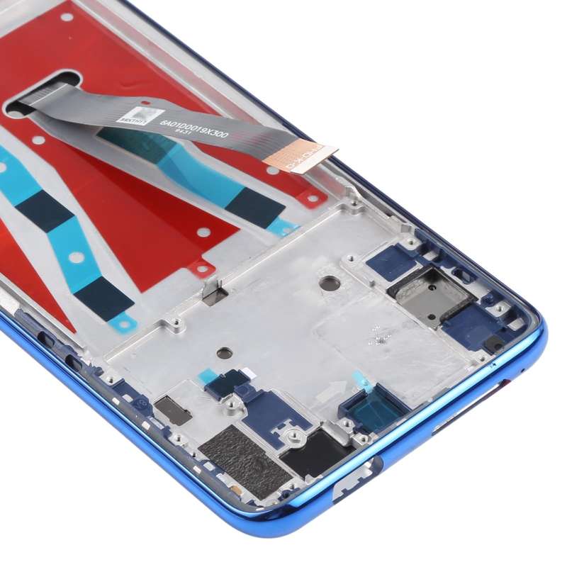 LCD Screen and Digitizer Full Assembly with Frame for Huawei Y9 Prime (2019)(Blue)