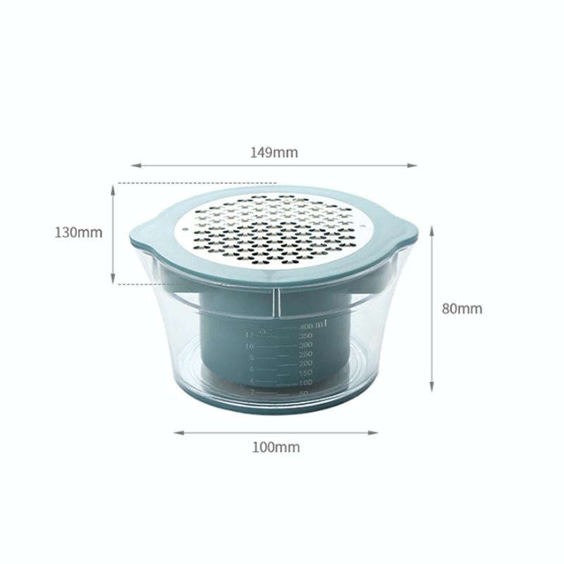 Household Multifunctional Corn Grain Peeler Mud Grinder(Blue)