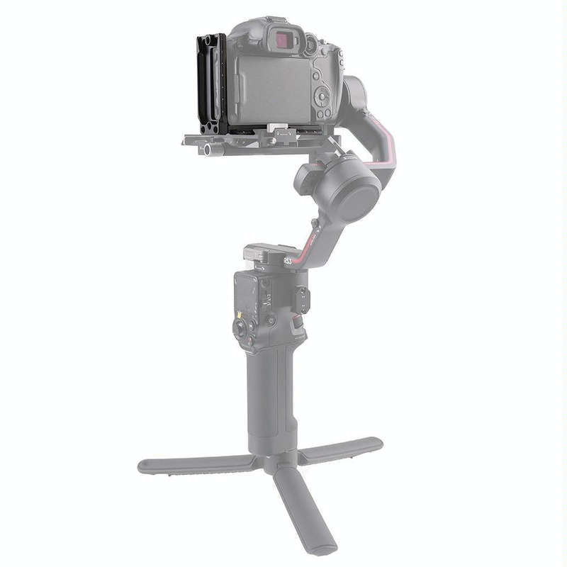 JLWIN Quick Release Plate L Bracket Plate for DJI Ronin RS2 RSC2 RS3 Gimbal Stabiliser