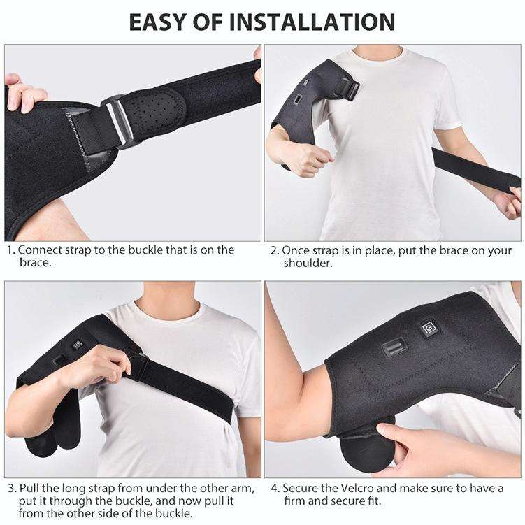Electric Heating Warm Shoulder Protector To Relieve Shoulder Pain USB Model