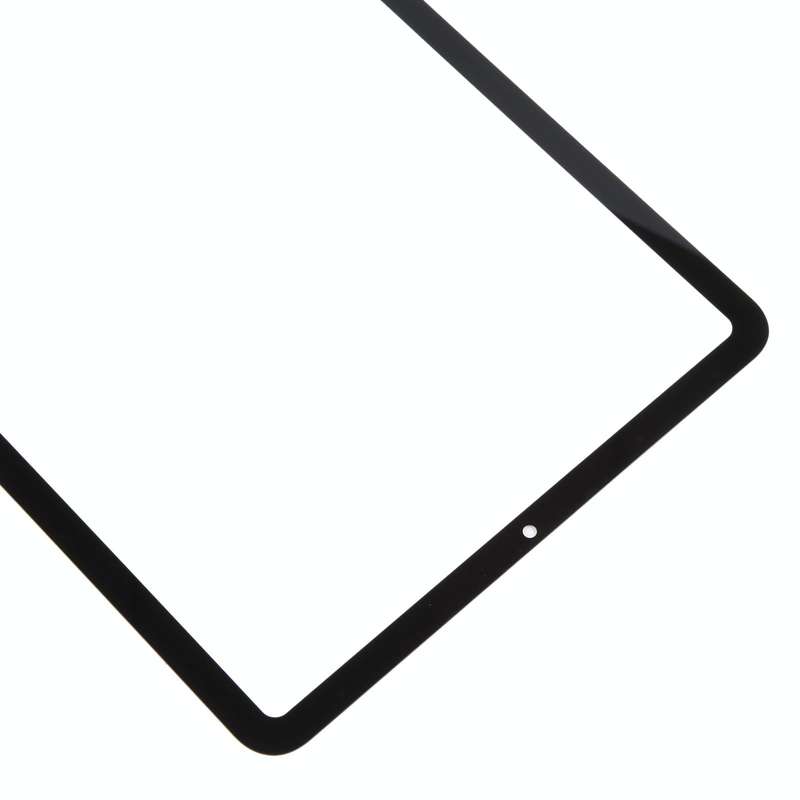 For iPad Air 5 Front Screen Outer Glass Lens with OCA Optically Clear Adhesive(Black)