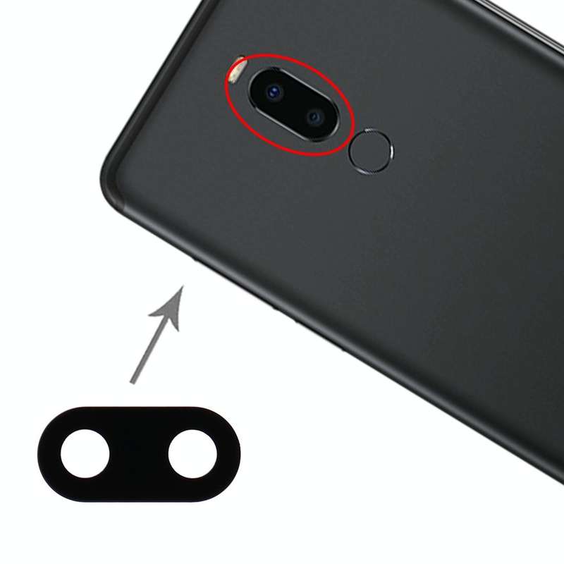 For Meizu Note 8 10pcs Back Camera Lens