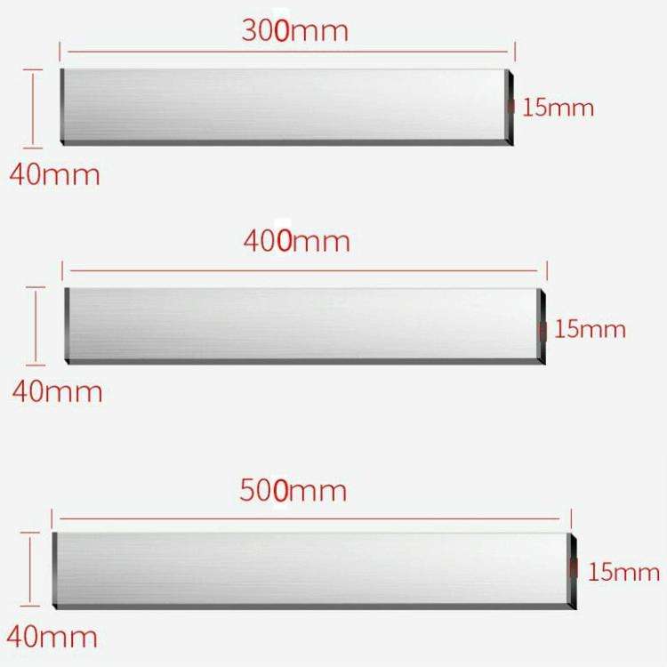Stainless Steel Knife Holder Kitchen Rack Magnetic Suction Knife Holder, Length:50cm, Style:3M Re...