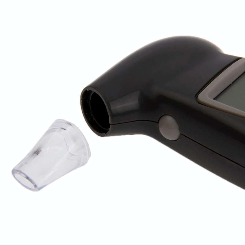 LCD Digital Alcohol Tester Breathalyzer(Black)