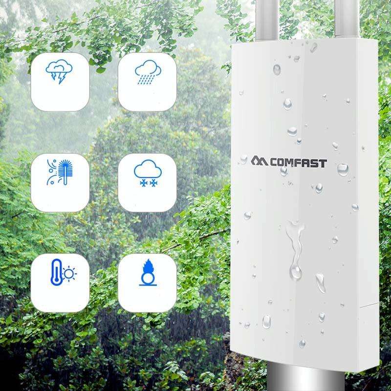 EW72 1200Mbps Comfast Outdoor High-Power Wireless Coverage AP Router(EU Plug)