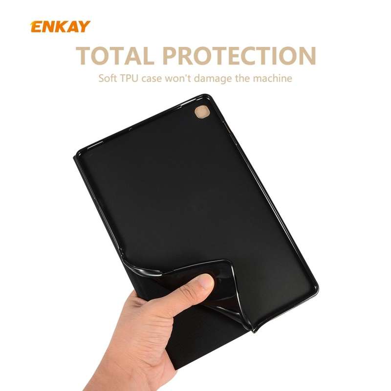 For Samsung Galaxy Tab S6 Lite P610 / P615 / Tab S6 Lite 2022 / P613 / P619 ENKAY Elastic Leather...