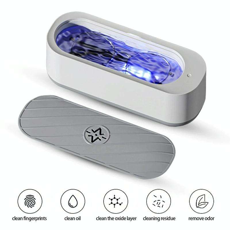 Multifunctional Ultrasonic Cleaner Jewelry Glasses Lenses Cleaning Machine, Spec: Rechargeable Wi...