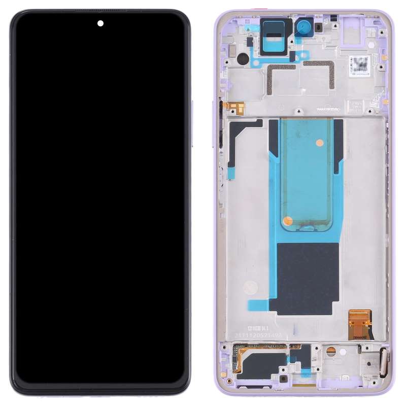 Original LCD Screen and Digitizer Full Assembly with Frame for Xiaomi Redmi Note 11 Pro China/Red...