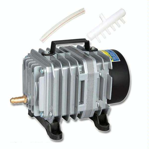 ACO-004 58W 75L/Min Electromagnetic Air Pump Compressor Seafood Fish Tank Increase Oxygen Air Flo...