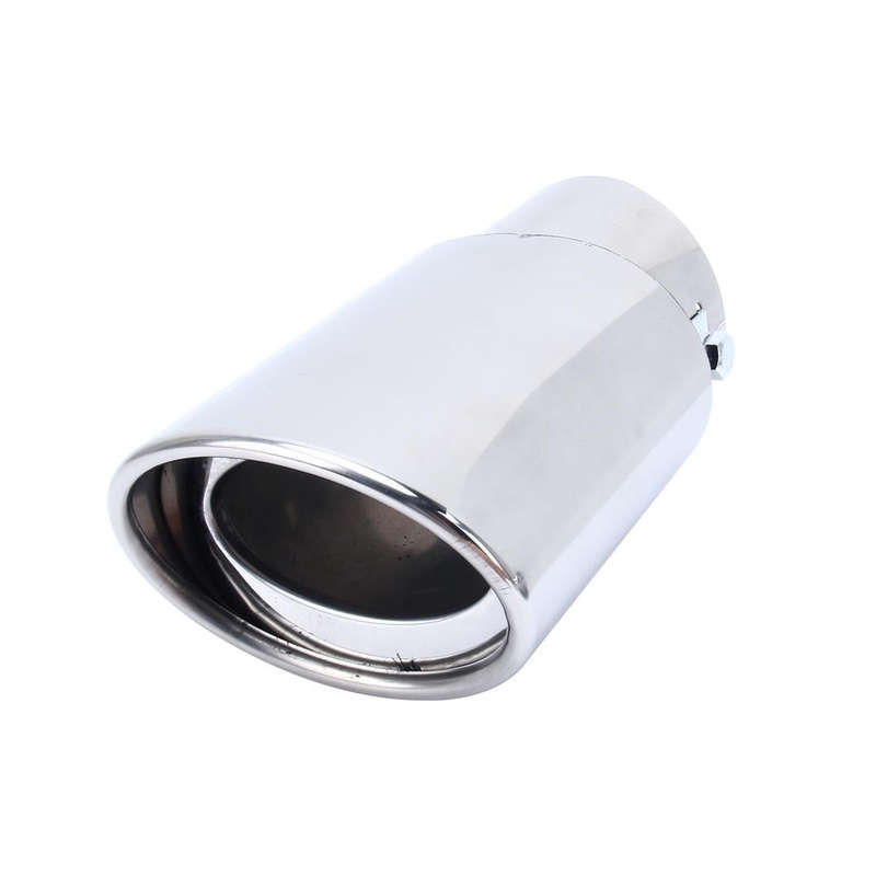 6046 Car Automobile Exhaust Pipe Muffler Modification Stainless Steel Tail Pipes (Inner Diameter ...
