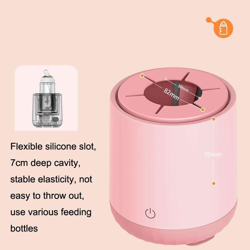 Intelligent Automatic Shaking Milk Machine Baby Automatic Shake Milk Powder Machine(Pink)