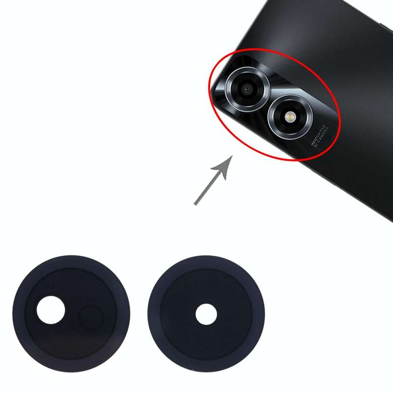 For OPPO A2X 10set Back Camera Lens