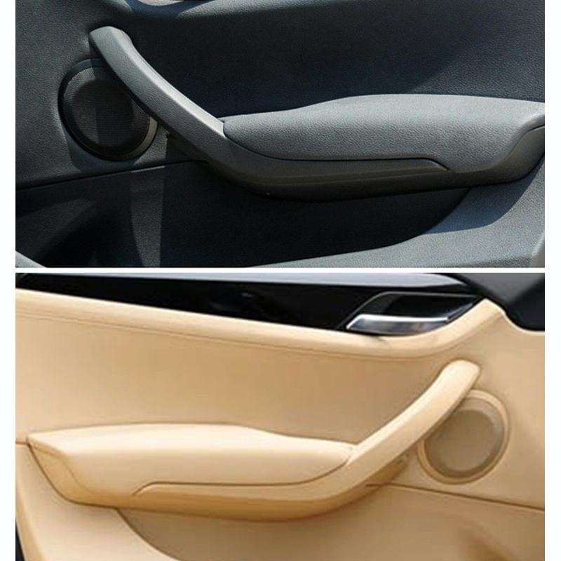 Car Right Side Inner Door Handle for BMW X1 2009-2015, Left and Right Drive Universal(Black)