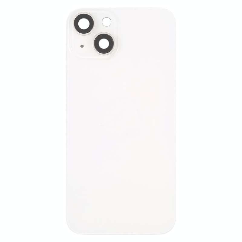 For iPhone 14 Plus Back Housing Cover with Camera Lens(White)