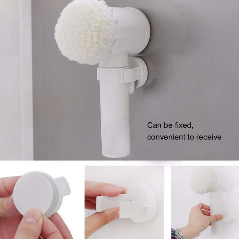 5 in 1 Multifunctional Electric Household Magic Brush ABS Nylon Kitchen Bathtub Cleaning Window B...