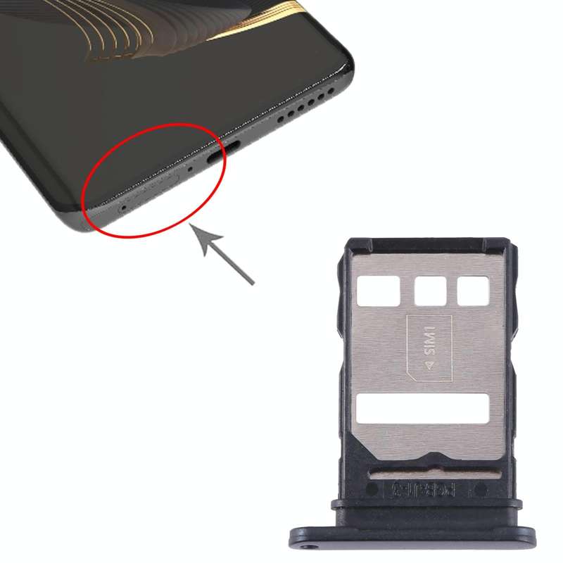 For Huawei nova 10 SIM Card Tray (Black)