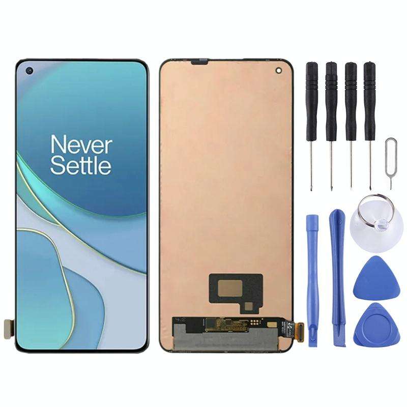 AMOLED Original LCD Screen For OnePlus 8T 5G KB2001 KB2000 KB2003 with Digitizer Full Assembly(Bl...