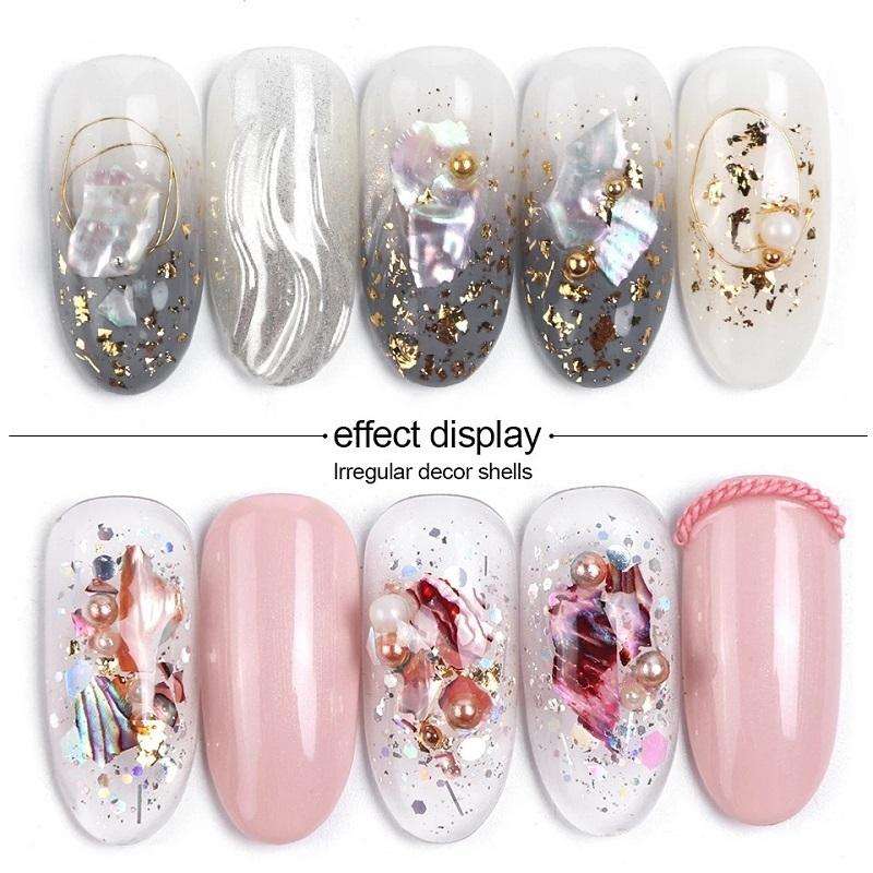 Symphony Flake Mica Flake Shell Nail Art Sequins, Specification: BH