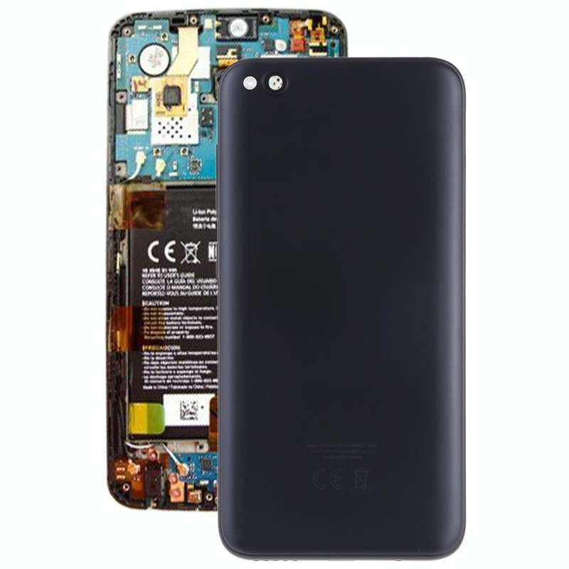 Battery Back Cover with Side Keys & Camera Lens for Xiaomi Redmi Go(Black)