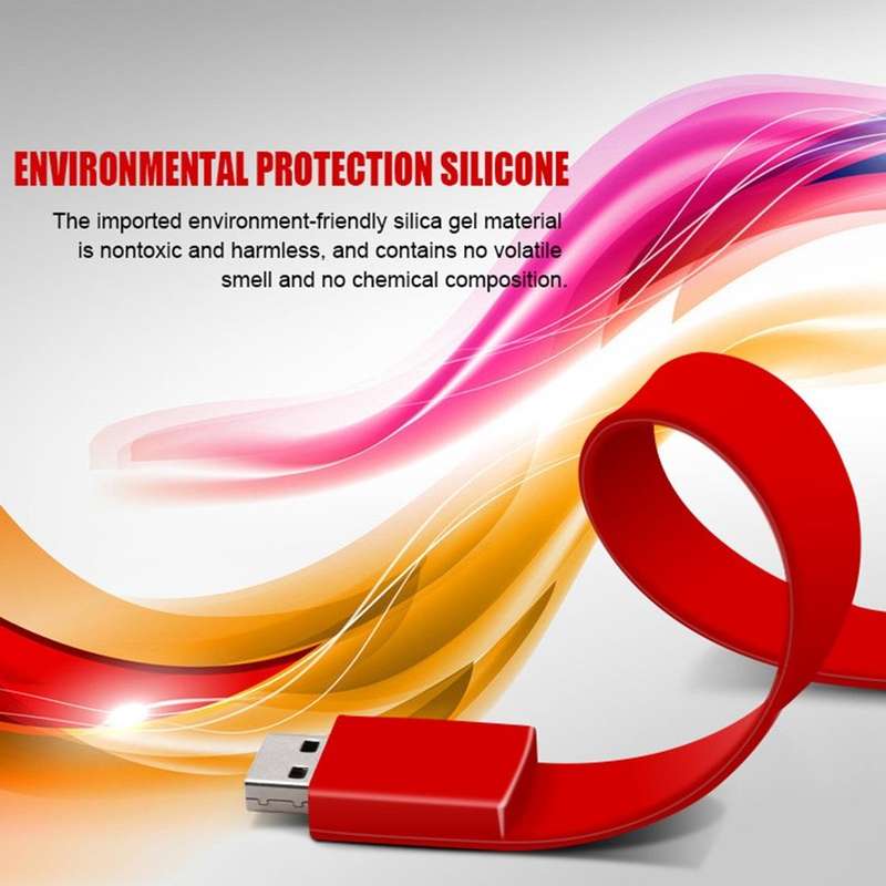 MicroDrive 16GB USB 2.0 Fashion Bracelet Wristband U Disk (Red)