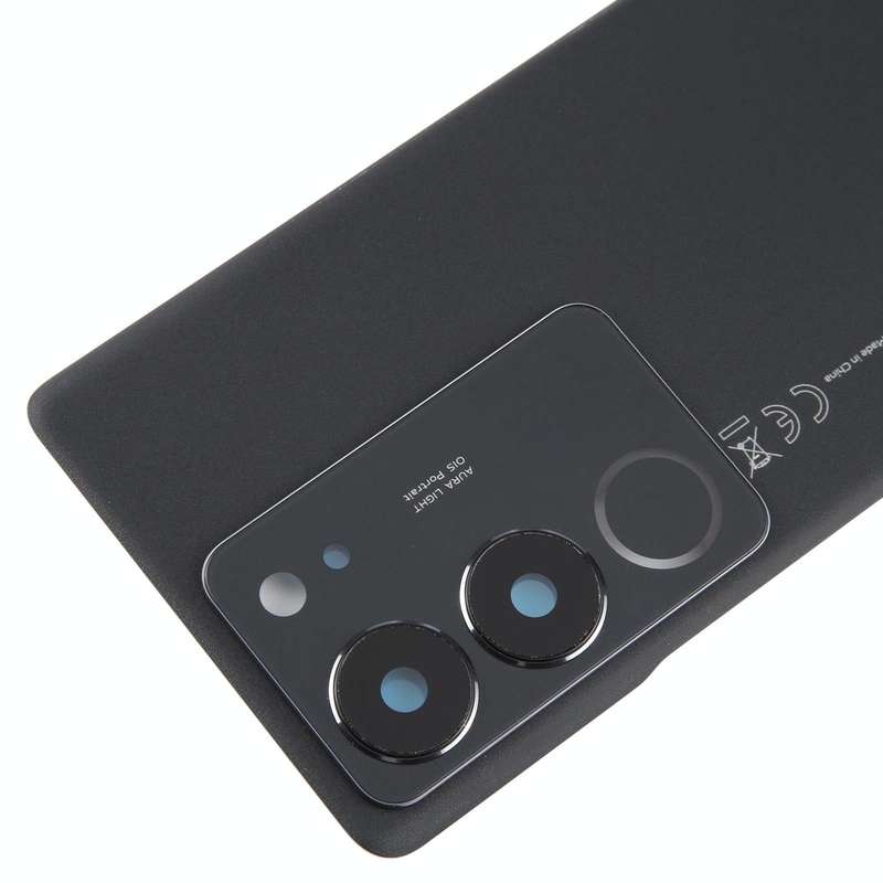 For vivo V29 Original Battery Back Cover with Camera Lens Cover(Black)