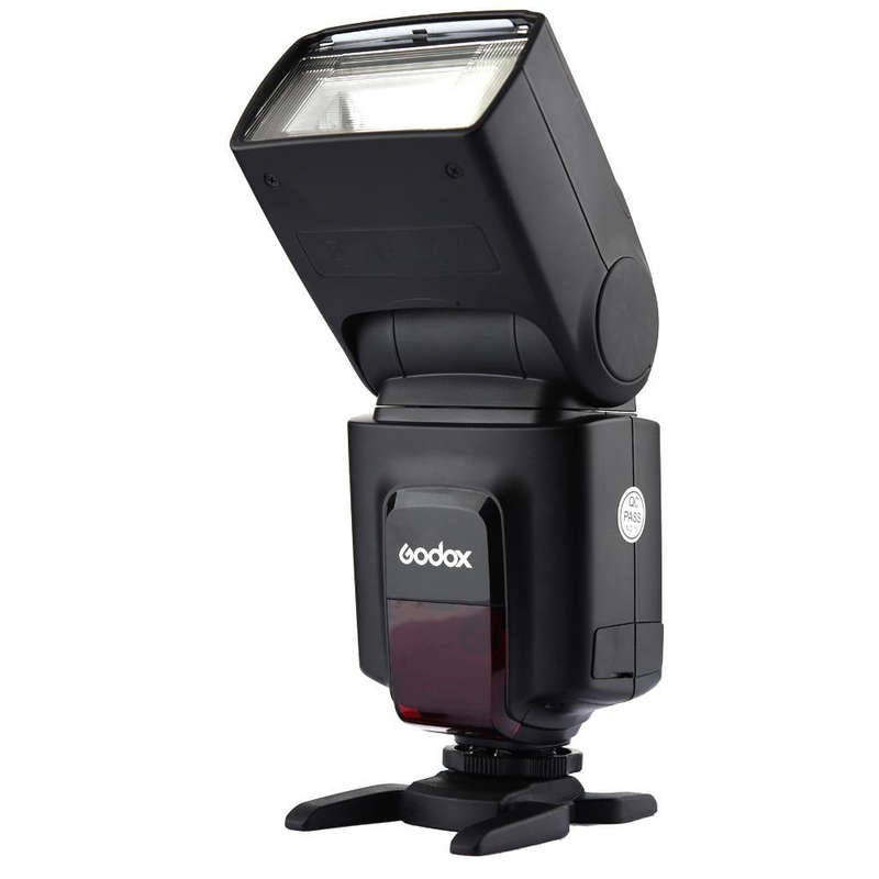 Godox TT520II 433MHZ Wireless 1/300s-1/2000s HSS Flash Speedlite Camera Top Fill Light for Canon ...