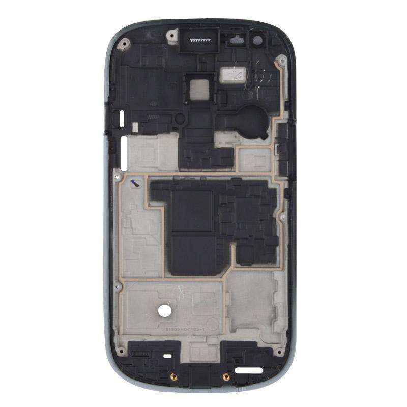 For Galaxy SIII mini / i8190 LCD Middle Board with Button Cable (Silver)