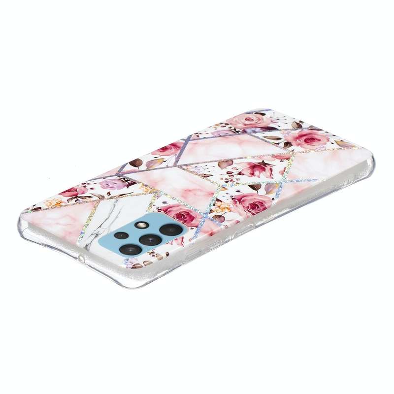 For Samsung Galaxy A32 4G Electroplating TPU Protective Case(Rose)