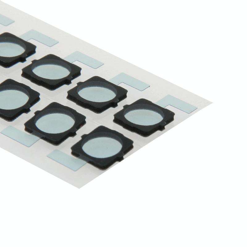 20 PCS for iPhone 6 Back Camera Top Cotton Paste Sticker