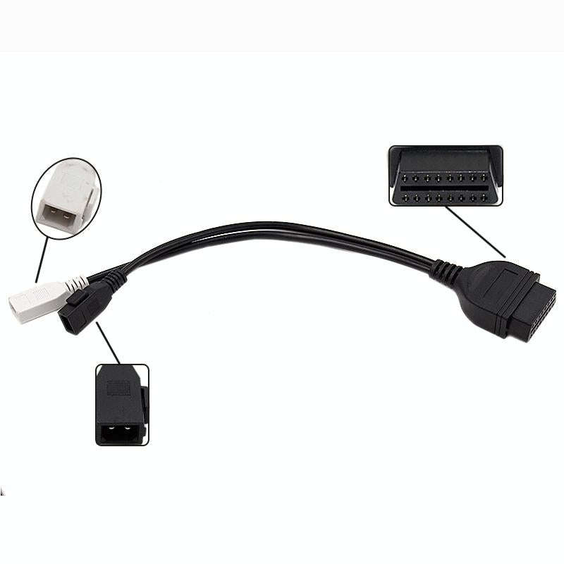 Galletto 1260 ECU Chip Tuning Interface Galletto Flasher Car Diagnostic Cable for Volkswagen / Au...