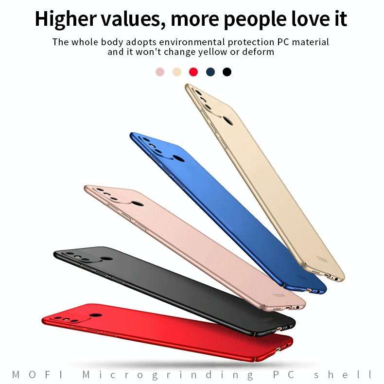 For Huawei Honor 9A MOFI Frosted PC Ultra-thin Hard Case(Black)