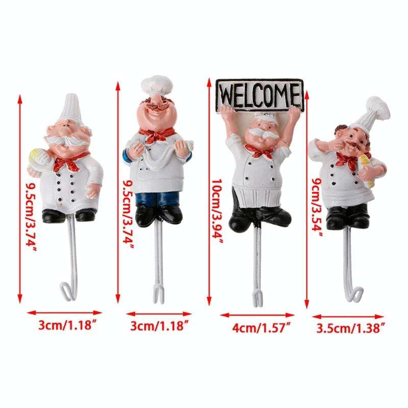 Creative Strong Hook Kitchen Bathroom Wall Glue Door Back Coat Hook(B)