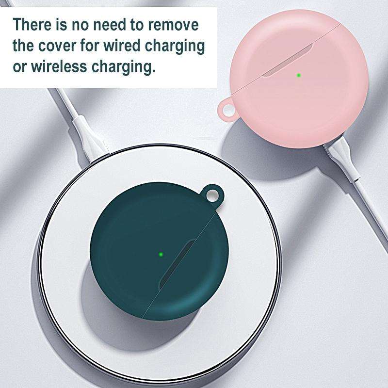 For Huawei Freebuds 4 Full Coverage Waterproof Silicone Wireless Earphone Protective Case with Ho...