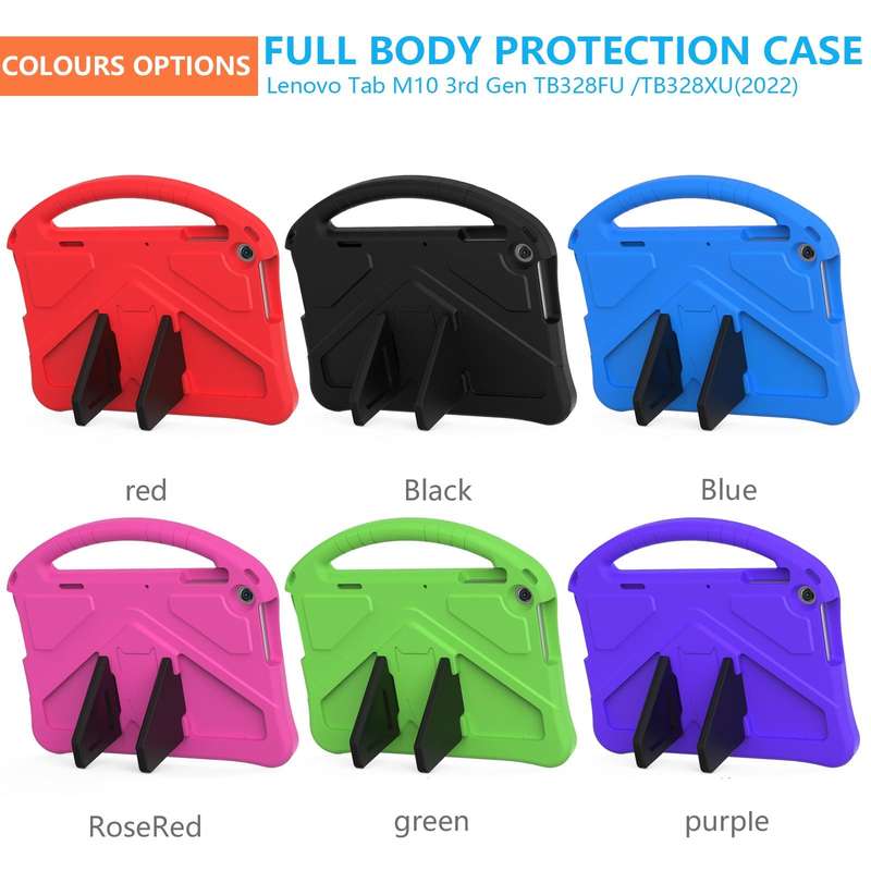 For Lenovo Tab M10 3rd Gen TB328FU / TB328XU 2022 EVA Shockproof Tablet Protective Case with Hold...