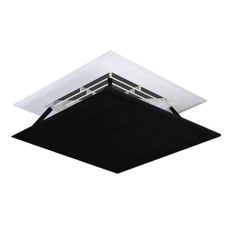 Central Air Conditioning Wind Shield Wall-Mounted Anti Direct Blowing Windshield, Size:45x45cm(Bl...