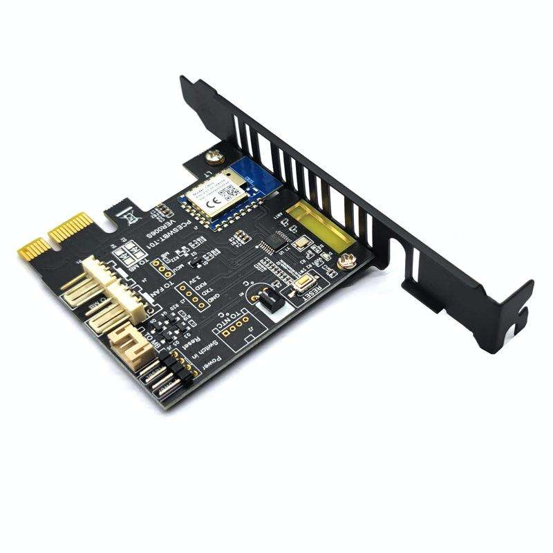 2.4G WIFI Computer Remote Boot Card Remote Control Wireless Switch Module Work With Google Home T...
