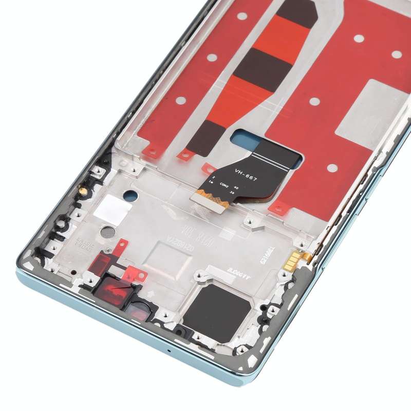 Original OLED LCD Screen for Honor 60 Digitizer Full Assembly with Frame(Green)